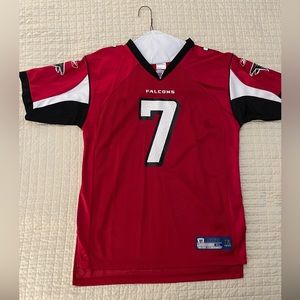Red Atlanta Falcons #7 Michael Vick NFL Jersey Big Kids size XL.